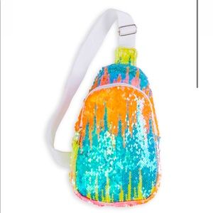 Sequin backpack